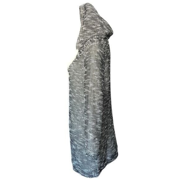 Fabletics Black & White Hoodie Dress Women’s Large Polyester Cotton Casual Style - Picture 3 of 10